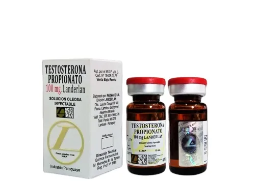 Testosterona Propionato Landerlan 1000mg (10 doses de 100mg) · 1 frasco