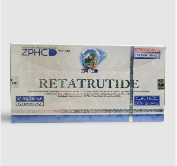 Zphc RETATRUTIDE 120mg · 5 ampolas de 24mg