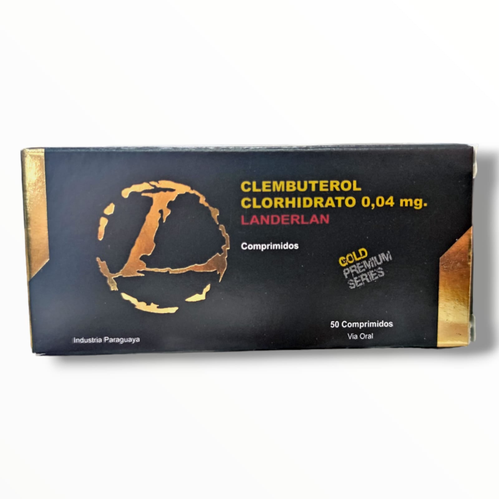 Anabolizante CLEMBUTEROL CLORHIDRATO Landerlan 2mg · 50 comprimidos de 0.04mg
