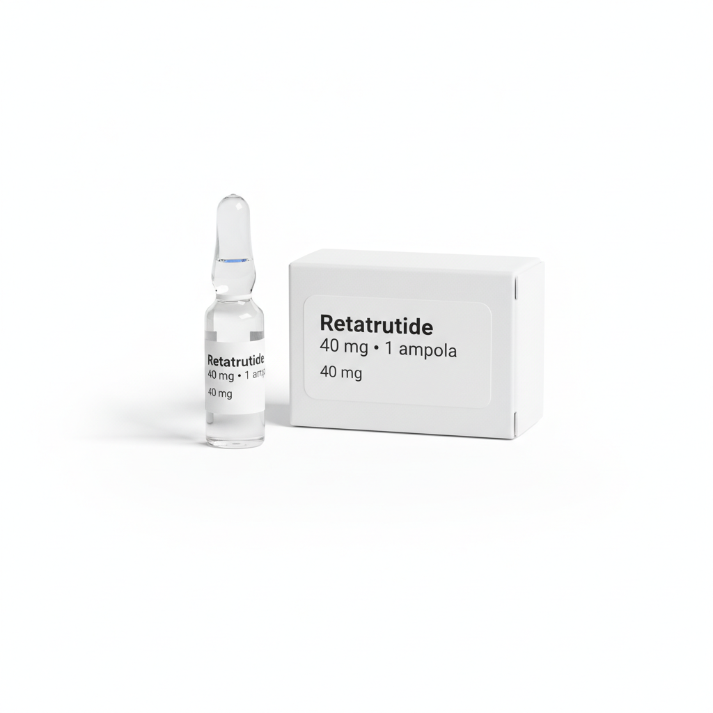Alluvi Retatrutide 40mg (4 doses de 10mg) · 1 ampola