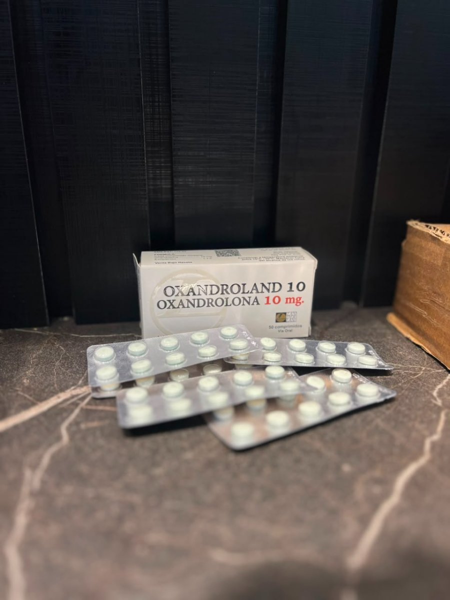Anabolizante Oxandrololand Oxandrolona Lander 500mg · comprimidos de 5mg