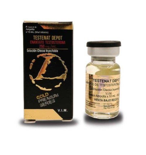 TESTENAT DEPOT Landerlan 2500mg (10 doses de 250mg) · 1 frasco