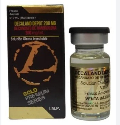 Decaland Depot (Decanoato de Nandrolona) Landerlan 2000mg (10 doses de 200mg) · 1 frasco
