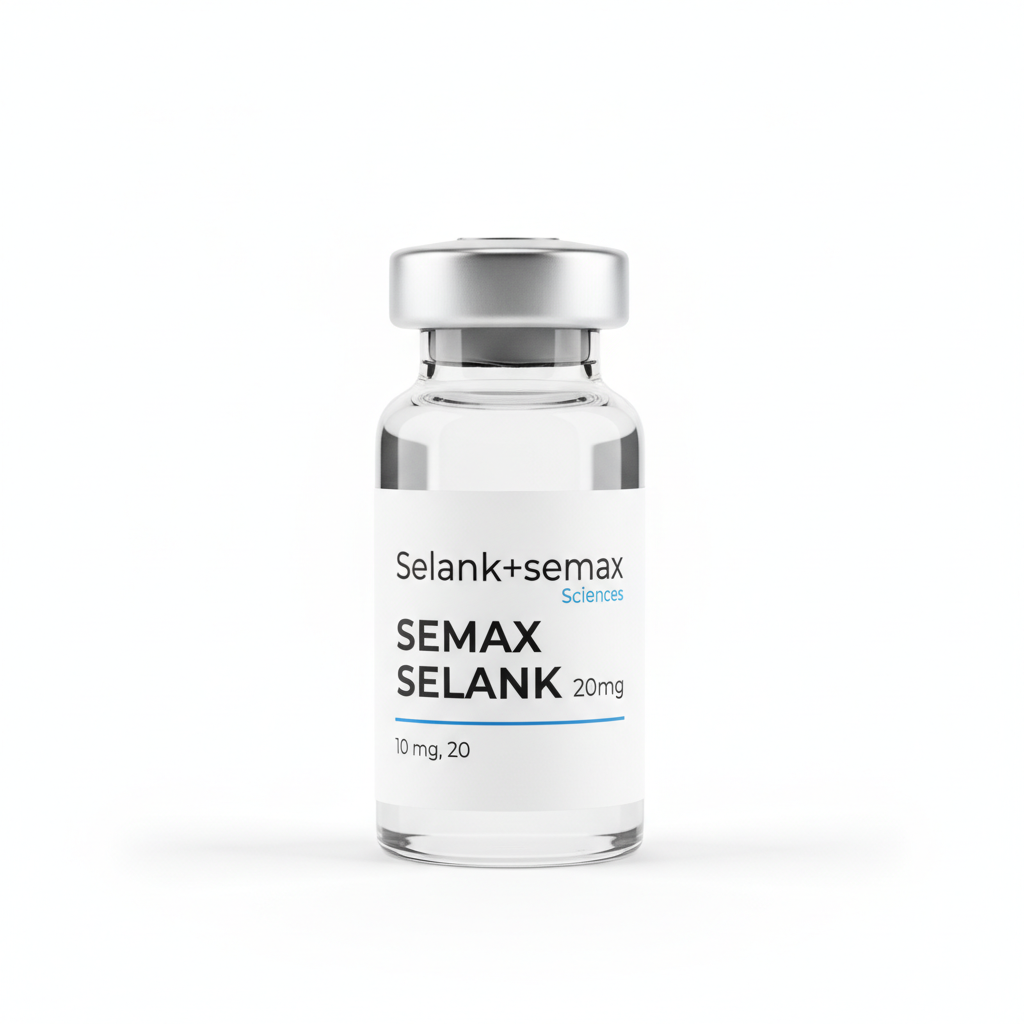 Semax 20mg + Selank 10mg Sciences · 1 frasco