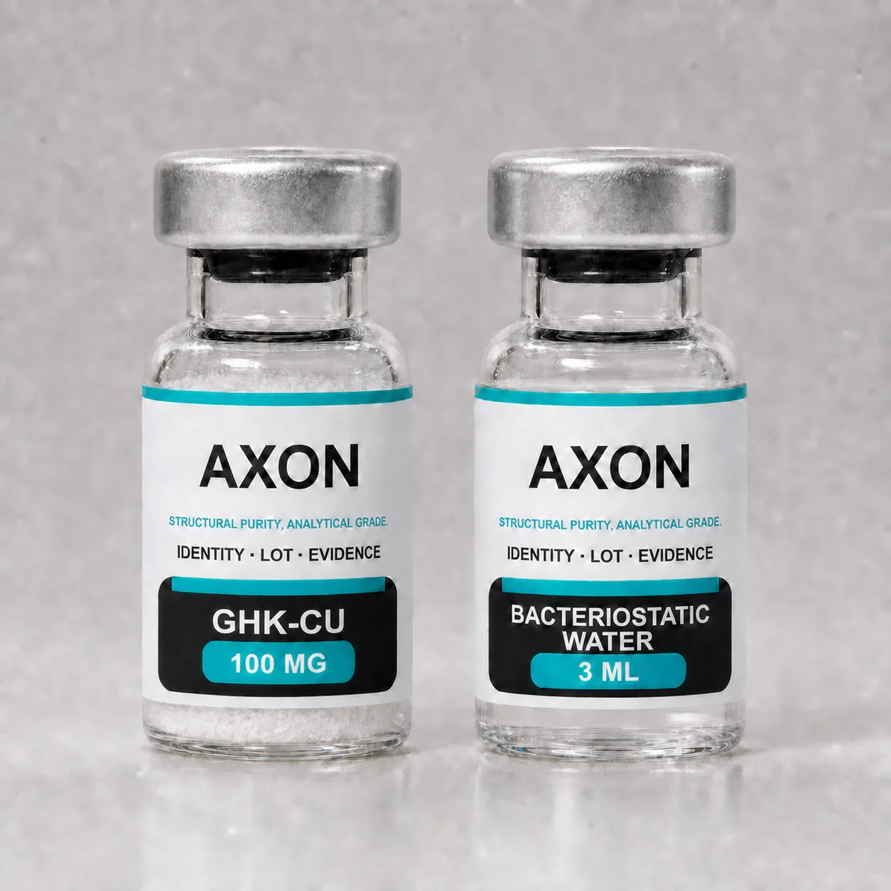 GHK-CU 100 mg AXON acompanha Água Bacteriostática 3 mL