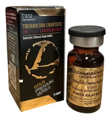Enantato+trembolona Anabolizante Trembolona Enantato Landerlan Gold 2000mg (10 doses de 200mg) · 1 frasco