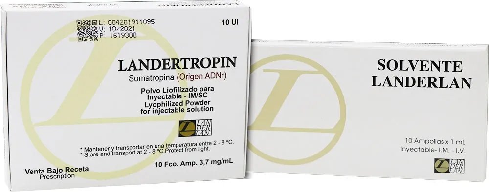 Suplementos Landertropin Landerlan 1ml · 10 frascos