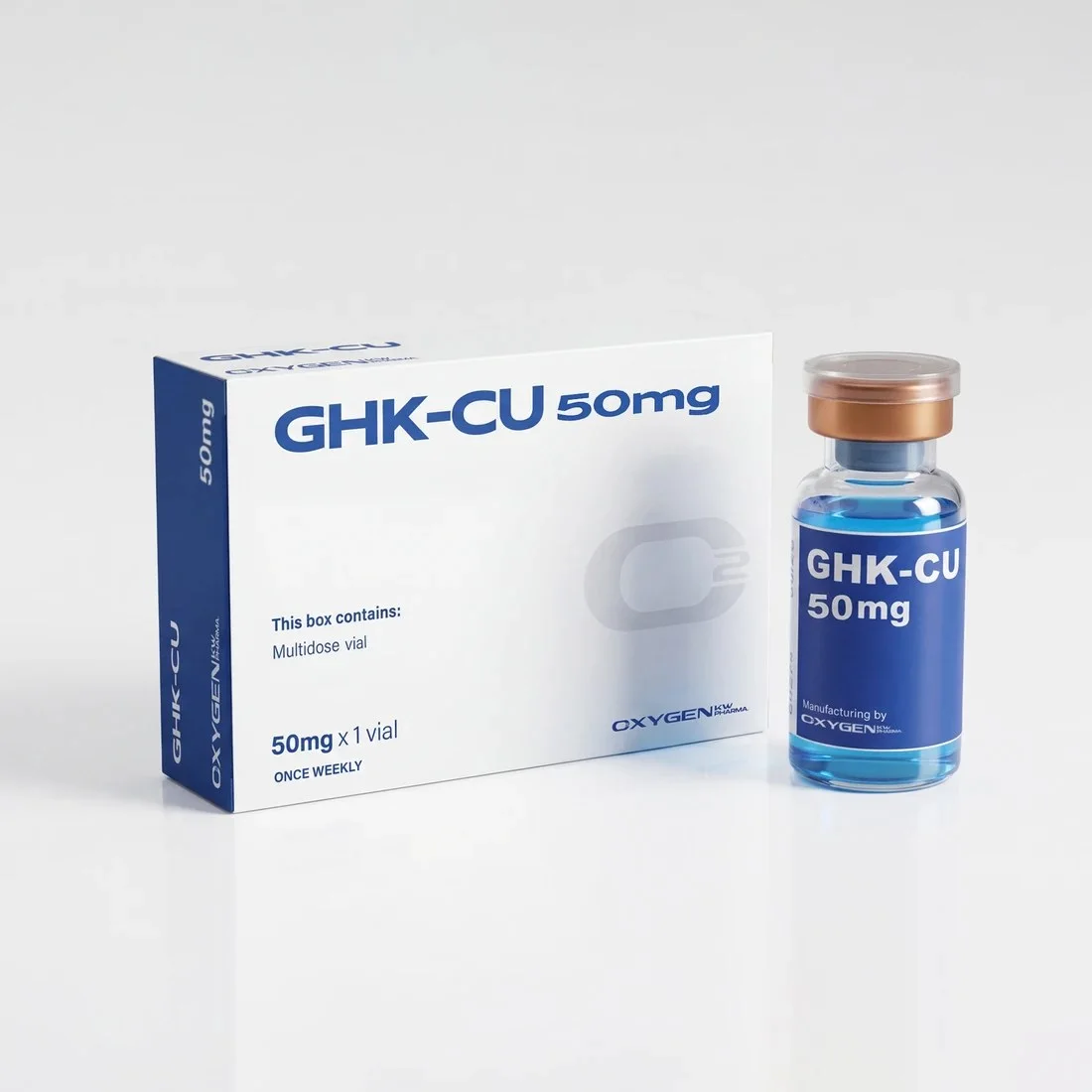 Oxygen GHK-Cu 50 mg Diluído