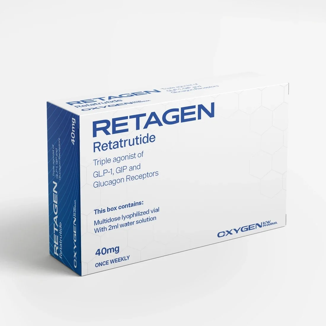 Oxygen Retagen (Retatrutida) 40 mg Liofilizada